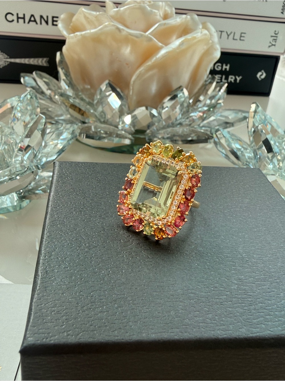 18K Gold Vermeil Sterling Silver Ring